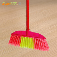 企采严选 直杆宽头硬毛木柄扫把