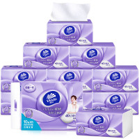 维达立体美抽纸10连包XS码10包/提 4D压花3层100抽/包1 20mm*1 95mm