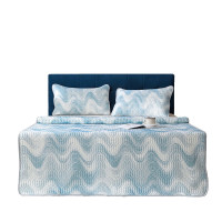 芳恩FN-X5023-1 清迈天然乳胶席三件套 海浪