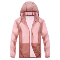 三极TP1830女款轻薄皮肤衣红色S-4XL