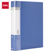 得力(deli) 5106 A4/60页/资料册文件活页收纳册插袋档案文件夹学生试卷科目收纳袋文件保护