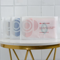 洁丽雅W0538新疆长绒棉A类毛巾3条装纯棉洗脸吸水成人家用全棉独立包装 兰色+粉色+灰色 70*34cm 90g/条