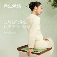 左点养生娘娘艾灸艾草红花玫瑰热敷全身通用办公室坐垫节日生日礼物