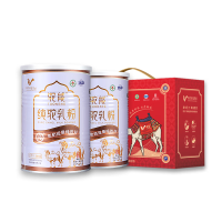 驼能新疆有机纯骆驼奶粉300g*2罐礼盒