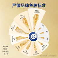 官栈 特选深海挪威鳕鱼胶150g/盒35头