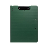 天色A4文件夹板双夹折页板夹 会议夹秘书夹资料夹试卷夹签字签约呈阅夹 办公用品 TS-10002 墨绿色