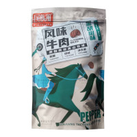 姑娘追新疆塔城风味牛肉熟食民族风系列小包装零食开袋即食 黑胡椒500gX1袋装