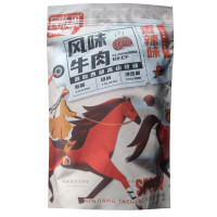 姑娘追新疆塔城风味牛肉熟食民族风系列小包装零食开袋即食 什锦(3味混合装)500gX1袋