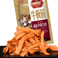 姑娘追新疆特产姑娘追牛板筋牛蹄筋开袋即食熟食 麻辣味108g 牛蹄筋