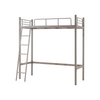 企诺 宿舍公寓床上铺下桌铁架床 含桌柜1980*880*2060mm