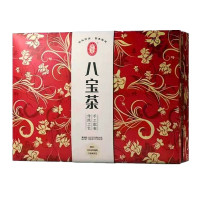 宁安堡八宝茶礼盒装2080g多口味玫瑰酱盖碗茶宁夏特产银川三炮台2套盖碗