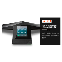 宝利通视频会议USB蓝牙全向麦克风扬声器会议电话两用(适用60㎡)(维保1年)