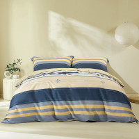 水星家纺DH金澜雅韵全棉抗菌四件套 129251