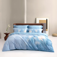 水星家纺全棉花辰如梦四件套 适用1.5米床 127798