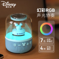 迪士尼 蓝牙音箱小度智能语音家用小音响360环绕立体声低音炮 S6蓝