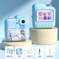 迪士尼 拍立得相机9爱莎公主 Q6爱莎拍立得[拍照+录像]