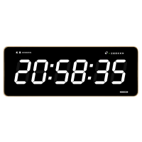 虹泰21*58cm电子钟(4G+卫星版)-21x58cm-时分秒白