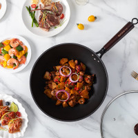 佰造古韵匠心精铁炒锅BZ-FC522