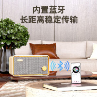 联想异能者桌面复古经典无线音响高品质氛围感蓝牙便携音箱桌面多媒体播放器TWS