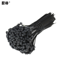 昆朴PA66耐寒耐候黑色尼龙自锁扎带 100根/包 12*780 BPA1278 包