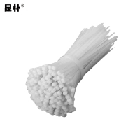 昆朴PA66耐寒耐候白色尼龙自锁扎带 100根/包 9*700 WPA970 包