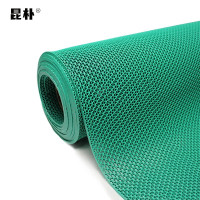 昆朴 PVC镂空防滑垫浴室卫生间厨房地垫室外泳池防滑垫 绿色 厚5.0mm宽1.2m G50120