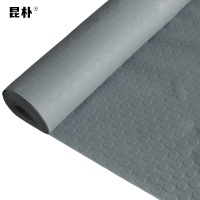 昆朴 PVC耐磨防滑垫 灰色铜钱纹 厚2.5mm宽1.0m 12米/卷 HL2510 卷