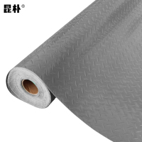 昆朴 PVC耐磨牛津防滑垫 灰色人字纹 加厚2.5mm宽1.0m HR2510 米