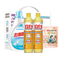 立白金桔洗洁精洗衣液洁净五件套 2516g(单位:套)