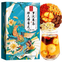 忆江南养生茶 胖大海菊花罗汉果茶210g