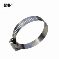 昆朴304不锈钢全钢喉箍卡箍 21-44mm 带宽12mm E8 个