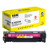 科思特(KST)兼容K CC533A 硒鼓(鼓粉一体)红色单支装打印页数:2800页(单位:支)