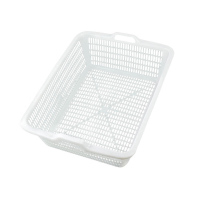沥水篮 加厚白色 PE材质 55*42*20cm