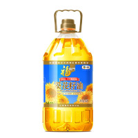 福临门 食用油 0反式脂肪一级葵花籽油4L 中粮出品
