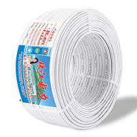 亚洲电缆(广东珠江)ZC-RVV 3*1.5 白护套电缆 100米/卷