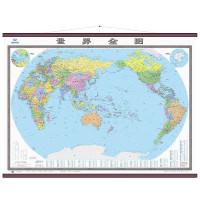 中国地图1.5米*1.1米防木框