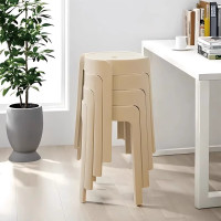 ZKH/震坤行 红色加厚塑料凳 1201 380×430×460mm 1张