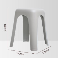 思知域 PP圆凳,直径310*H450mm 售卖规格:1张