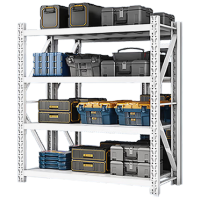 中伟(ZHONGWEI)仓储货架仓库多层储物架器材架超市库房货架200*50*200cm/200KG