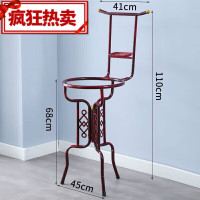 洗脸盆架子落地家用洗脸架红冰花升级加厚加固A08