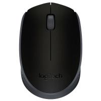 LOGITECH/罗技 无线鼠标 M171 USB接口 黑色 1个 销售单位:个