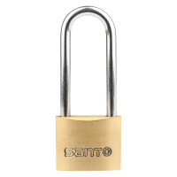 赛拓铜挂铁挂锁 长梁薄型厚型 通开 [0057-T]长梁38mm通开 单位:把