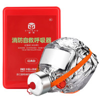 星浙安 防毒面具防烟面罩 TZL30过滤式自救呼吸器 硅胶材质