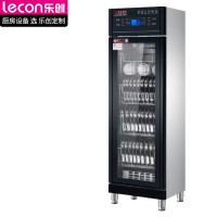 乐创(lecon)消毒柜商用消毒柜热风循环臭氧消毒立式单开门厨具餐具消毒碗柜 LC-DK-YTD310-H