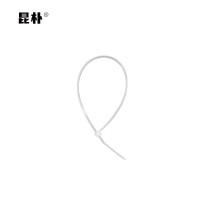 昆朴PA6白色尼龙自锁扎带 4*200mm E3520 根