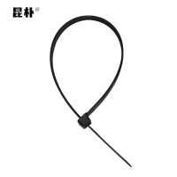 昆朴PA66耐寒耐候黑色尼龙自锁扎带 9*400mm C940 根