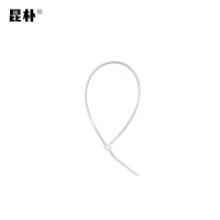 昆朴PA66耐寒耐候白色尼龙自锁扎带 4*200mm D3620 根