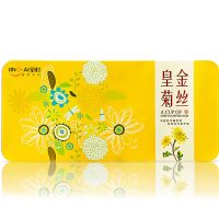中粮京材金丝皇菊随手礼铁盒装(4星20朵)