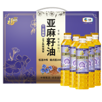 福临门亚麻籽油400ml*5礼盒