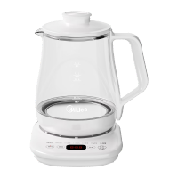 美的(Midea)MK-YS15P601养生壶 家用多功能全自动烧水壶煮茶壶办公室中药玻璃电水壶